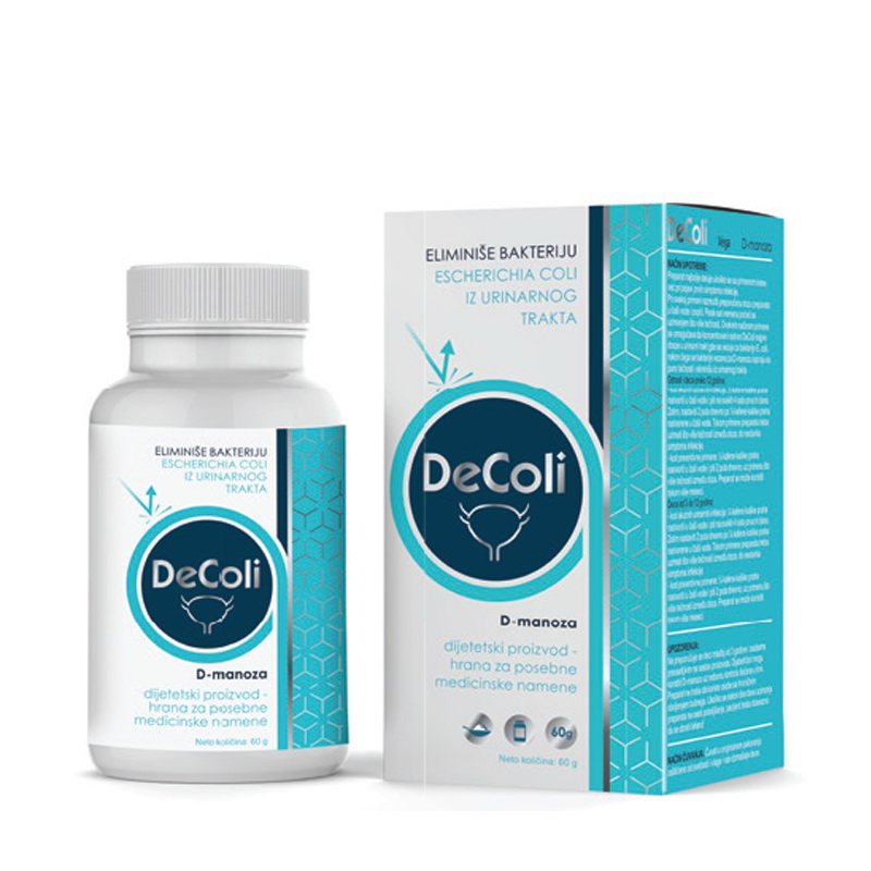 DeColi – prašak eliminiše bakteriju Escherichia coli iz urinarnog trakta